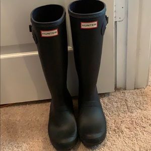 Original Hunter Rain Boots.